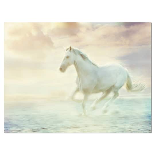 Designart - Fantasy White Horse